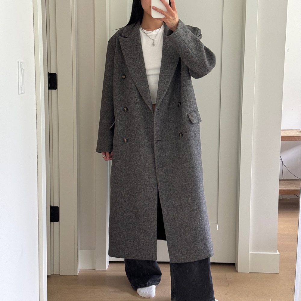 Perfect oversized grey coat